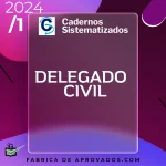 Delegado Civil – Cadernos Sistematizados - 2024 -
