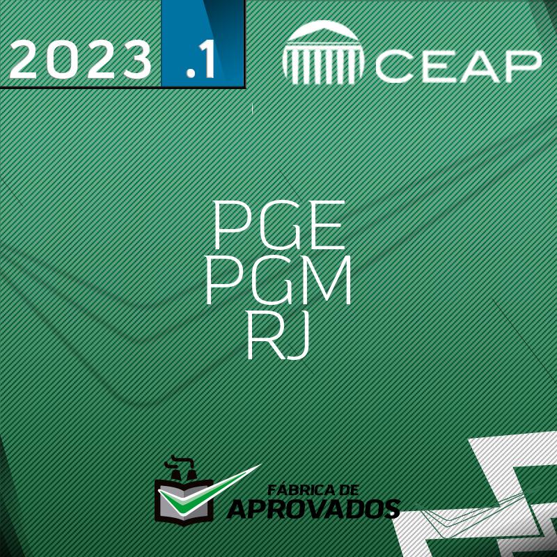 PGE PGM | RJ - Procurador do Estado do Rio de Janeiro - 2023 - CEAP