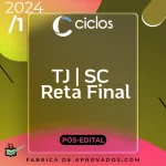 TJ | SC – Reta Final – Analista Judiciário e Oficial de Justiça do Tribunal de Justiça do Estado de Santa Catarina [2024] Ciclos