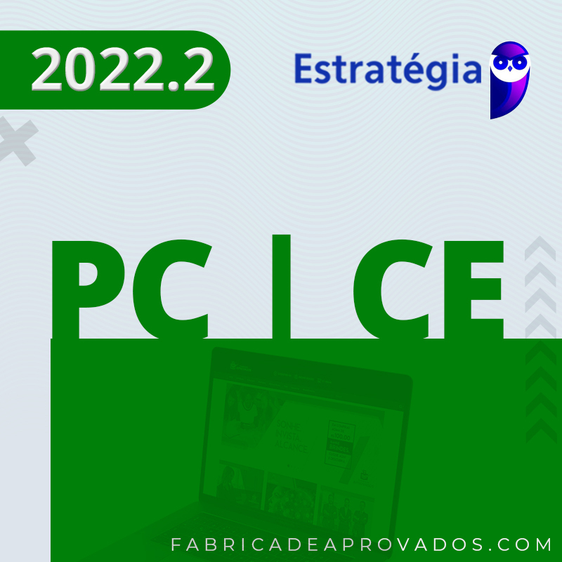 PC|CE - Inspetor da Polícia Civil do Ceará - 2022.2 - Est