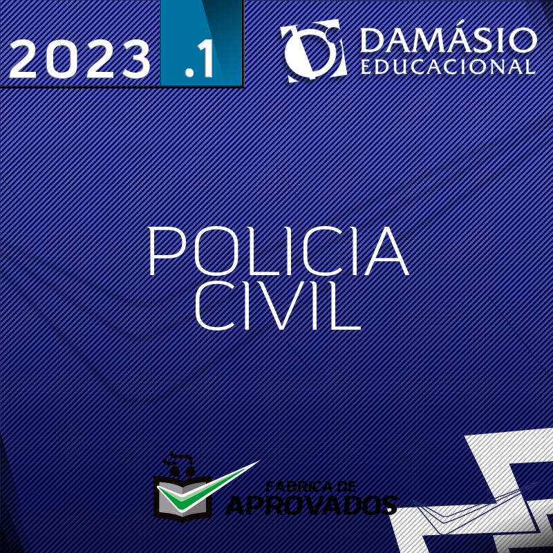 PC | Investigador, Escrivão, Inspetor e Agente da Polícia Civil - 2023 - Damasio