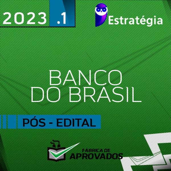 Bb Pós Edital Escriturário Do Banco Do Brasil 2023 Est Fábrica De Aprovados Rateio De 0706