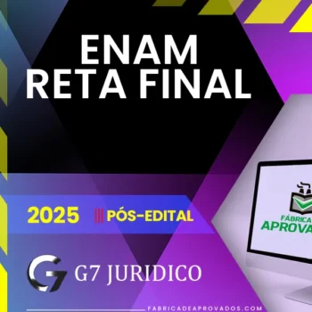ENAM | Reta Final - Exame Nacional da Magistratura [2025.2] G7