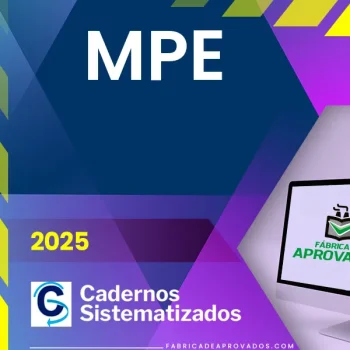 Ministério Público | Super Combo – Cadernos Sistematizados [2025.2]