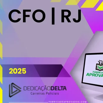 CFO | RJ - Oficial da Polícia Militar do Estado do Rio de Janeiro [2025.2] Dedicação