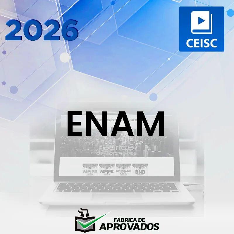 ENAM – Exame Nacional da Magistratura [2026] CSC