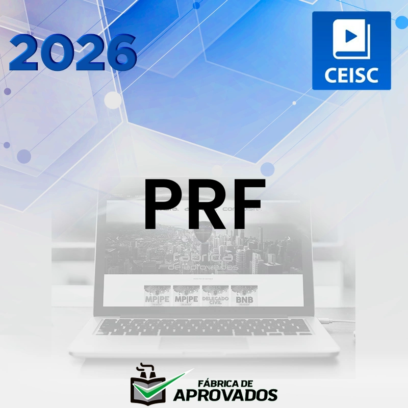 PRF | Polícia Rodoviária Federal [2026.2] CEISC