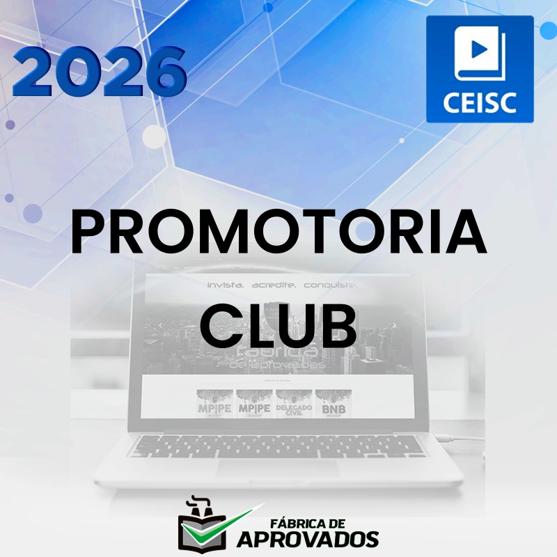 MPE Club - Promotor de Justiça | Ministério Público Estadual [2026.2] CEISC