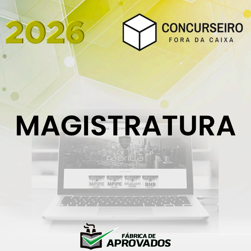 Magistratura - Juiz de Direito, Juiz Federal | Resumos para Concursos - Concurseiro Fora da Caixa [2026.2]