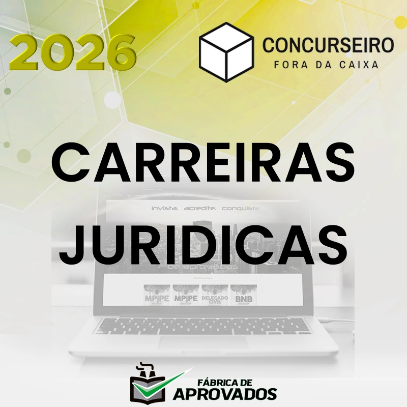 Carreiras Jurídicas | Resumos para Concursos - Concurseiro Fora da Caixa [2026.2]