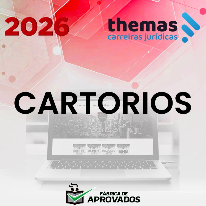 Extensivo Cartórios | Concurso de Cartórios [2026.2] Themas