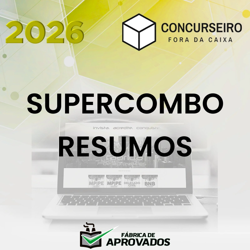 Supercombo | Resumos para Concursos - Concurseiro Fora da Caixa [2026.2]